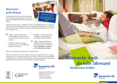 Together through the cold season Flyer