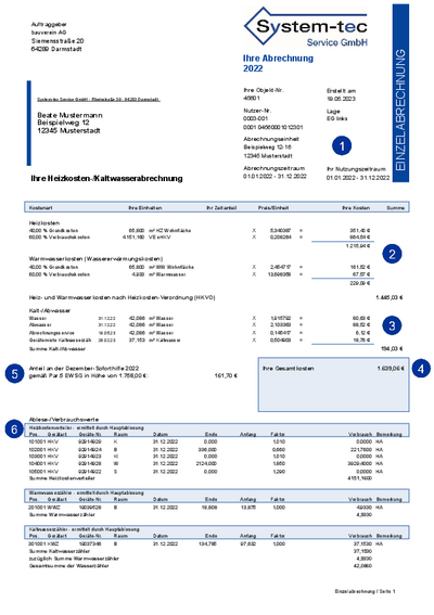 Heating bill