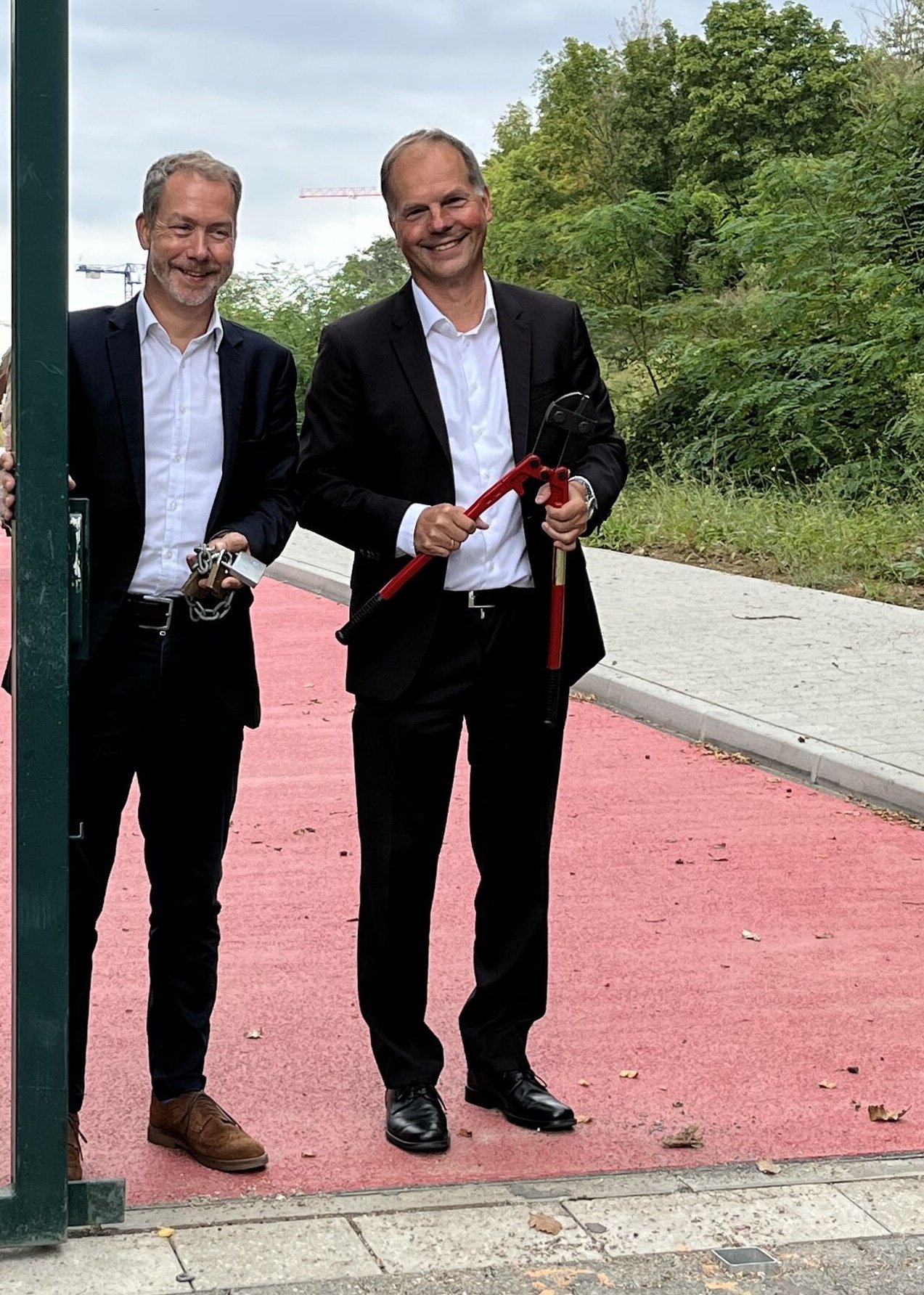 Eröffnung Fahrradweg